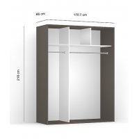 DRESSING LEX 171-218-66 B GRI/DSO/O